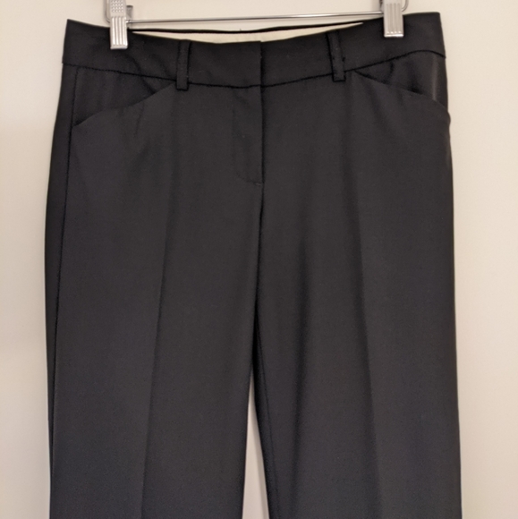 THEORY Relaxed Straight Pant in Stretch Wool - Picture 4 of 8
